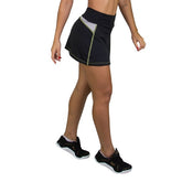 Shorts Saia Everlast Color Blocking - Preto / Amarelo - Feminino